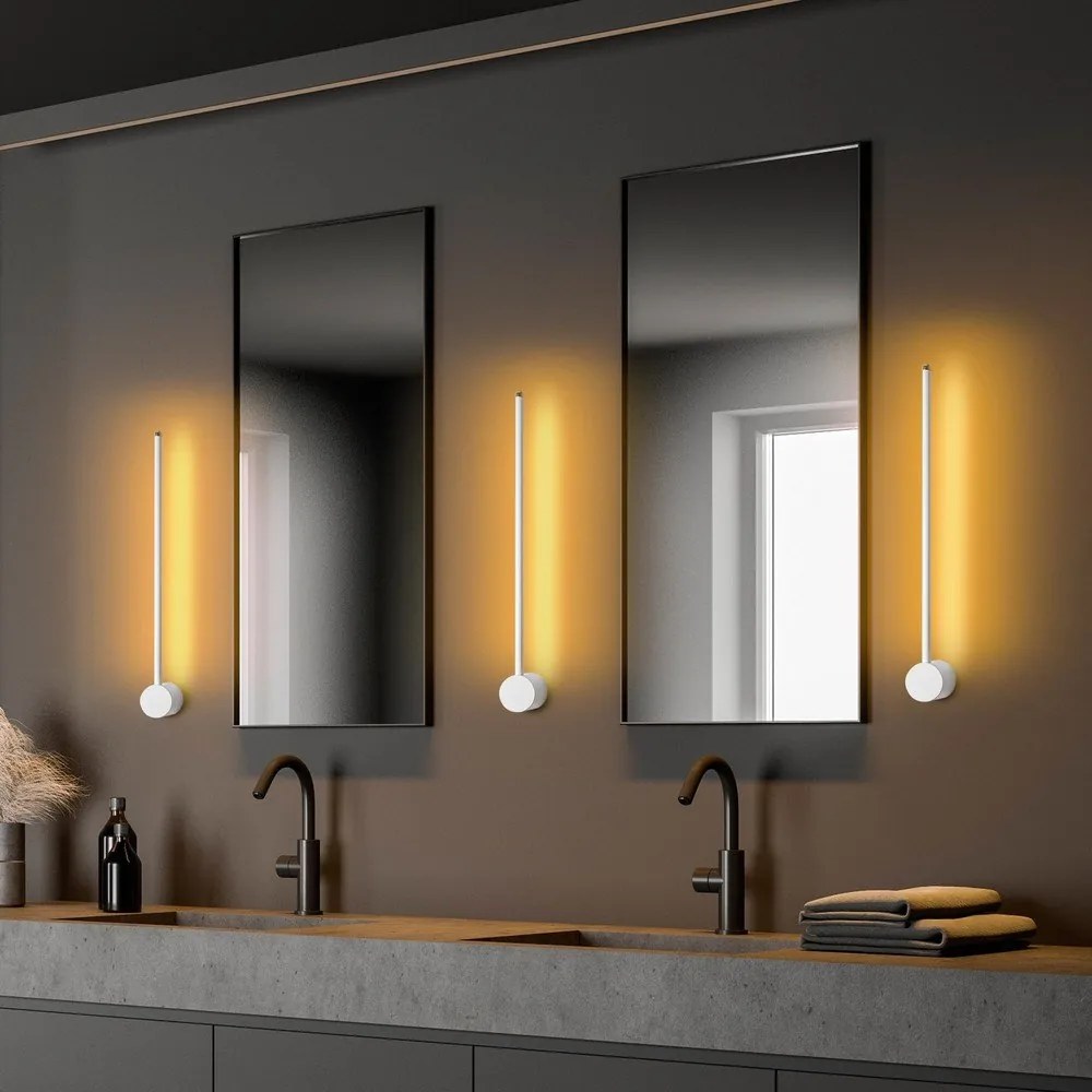 Fehér LED fali lámpa Sword – Opviq lights