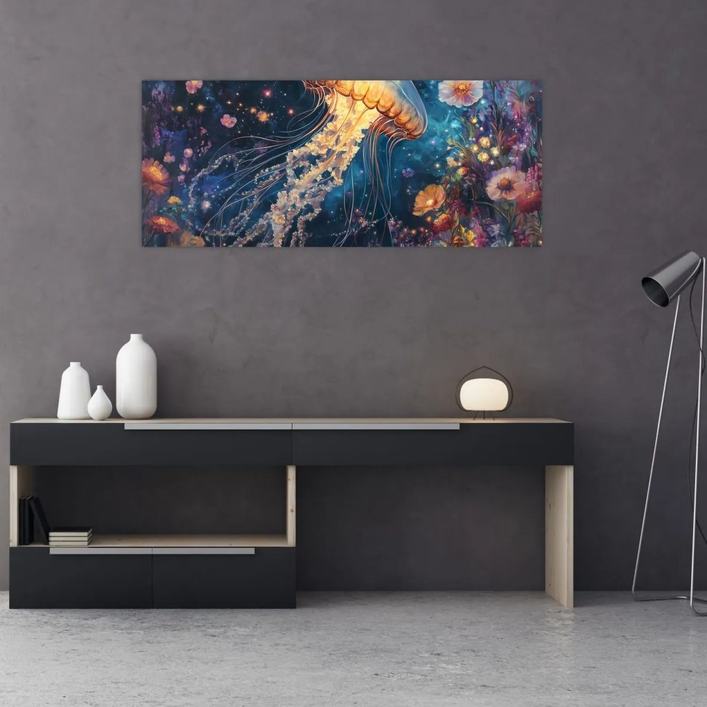 Kép - Varázslatos medúza (120x50 cm)