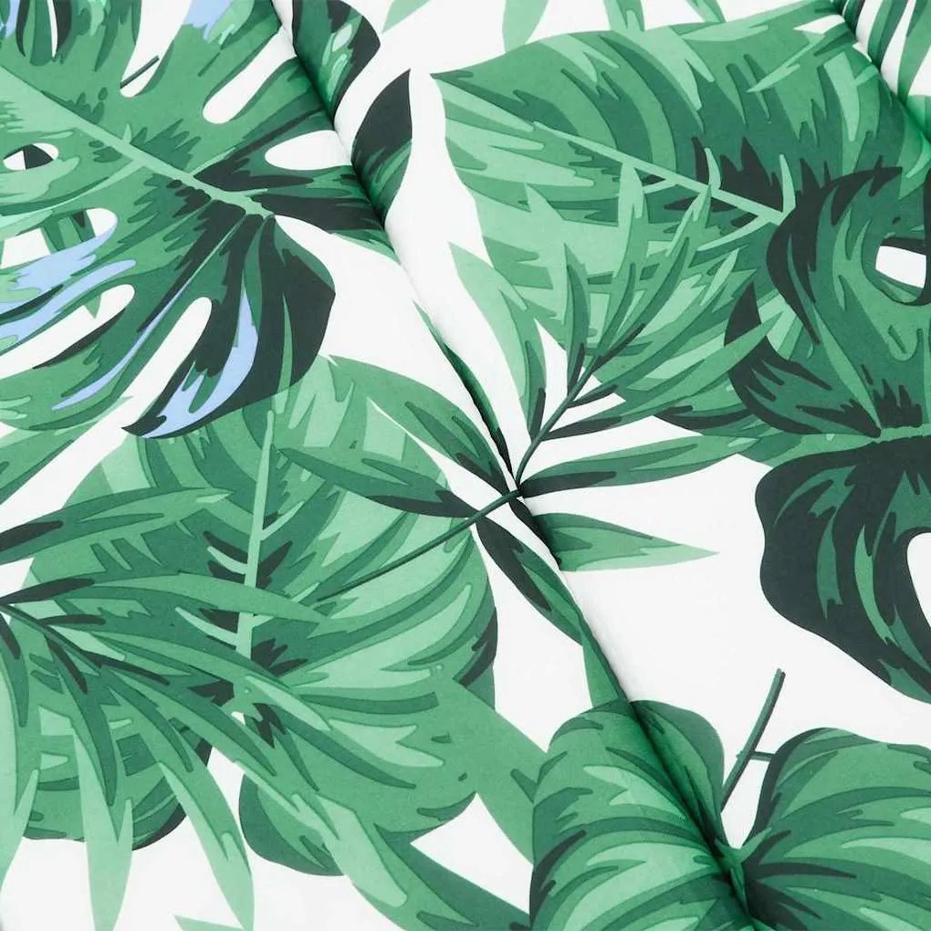 Napozó Fekvőpárna Floral Zöld 200 x 70 x 4 cm Oxford szövet