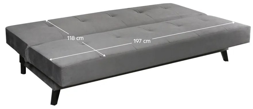 Kanapé SIFE (szürke). 1091631
