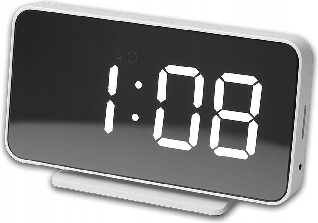 Ébresztőóra Elektronikus Óra Digitális Elegáns Asztali Hőmérő Álló Led