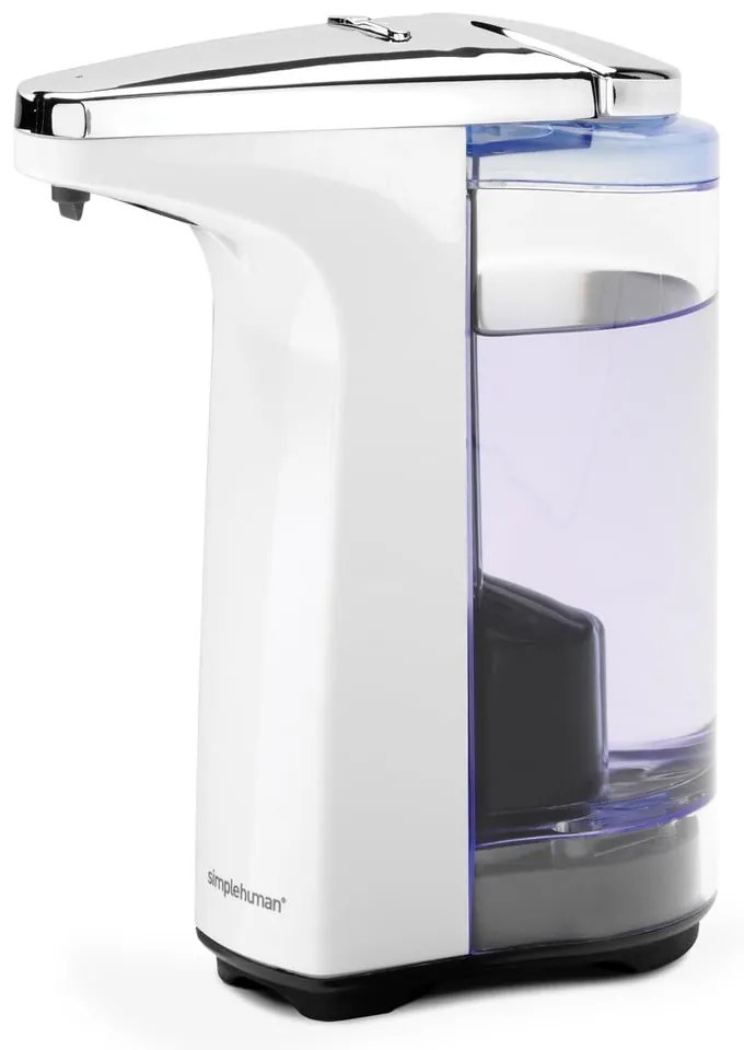 Fehér automata műanyag szappanadagoló 237 ml - simplehuman