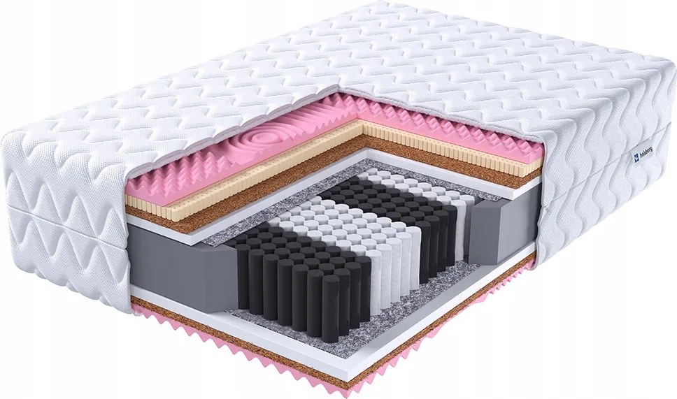 Kalypto matrac 100x200 multipocket visco kókusz latex 30 cm Heisberg