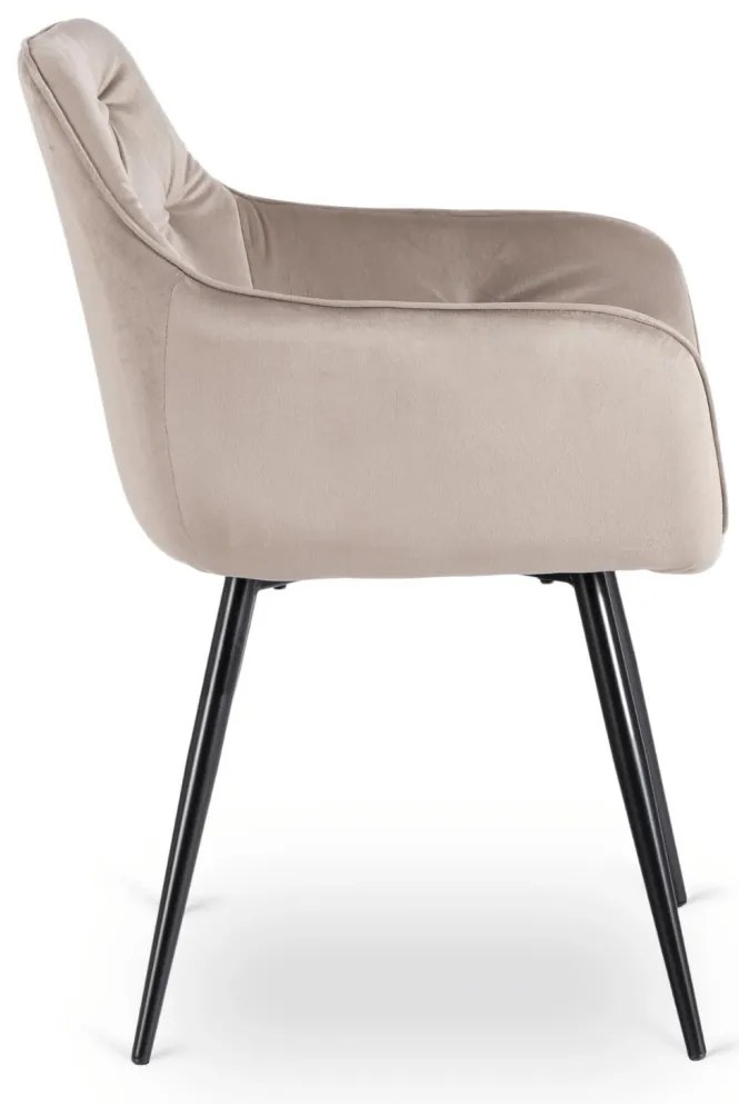 Bézs Bársony Étkezőszék. MODESTO