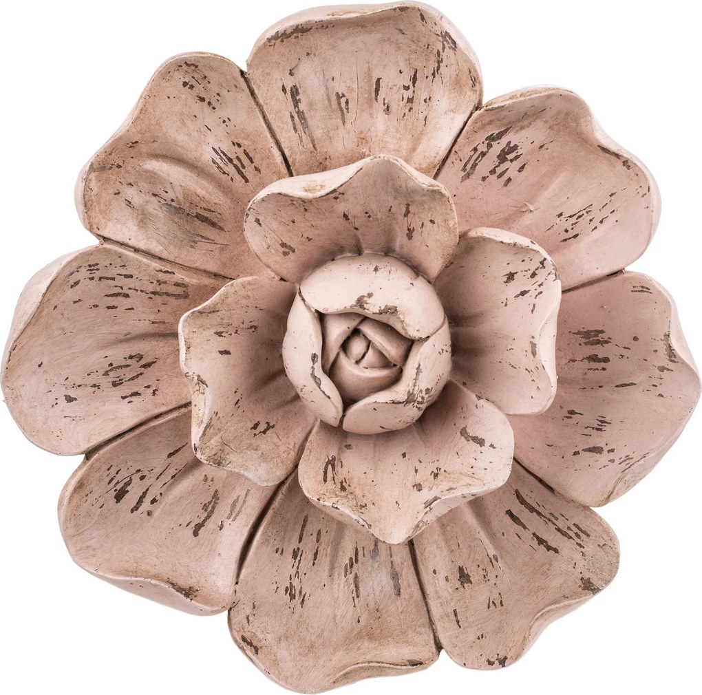 Dekoráció fali dekoráció virág rózsaszín