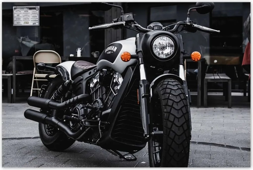 Poszterek 120x80 Indián motorkerékpár Klasszikus
