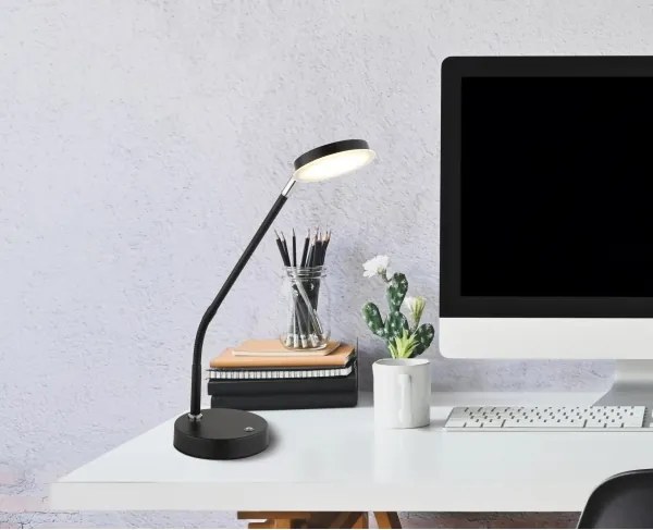 Globo 58504TS - LED dimmelhető, érintésvezérlésű asztali lámpa SILVIO LED/6,5W/230V fekete
