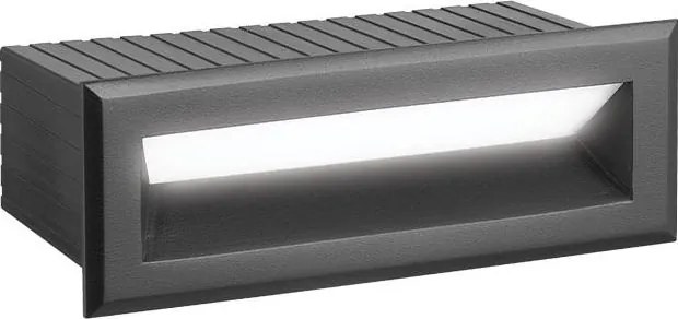 LED kültéri süllyesztett lámpatest FLIK LED/3W/230V IP65 antracit