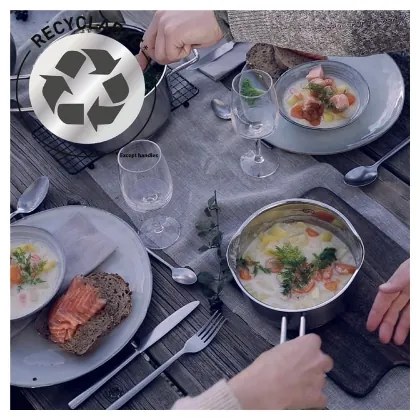 Tefal - NORDICA 10 részes rozsdamentes acél edénykészlet