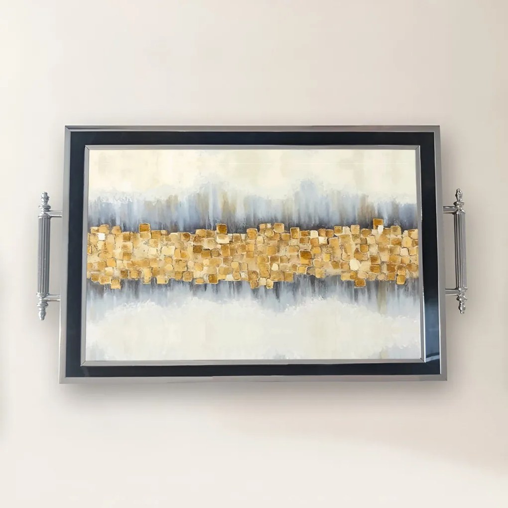 Üveg tálca, 38×24 cm – TPG9855