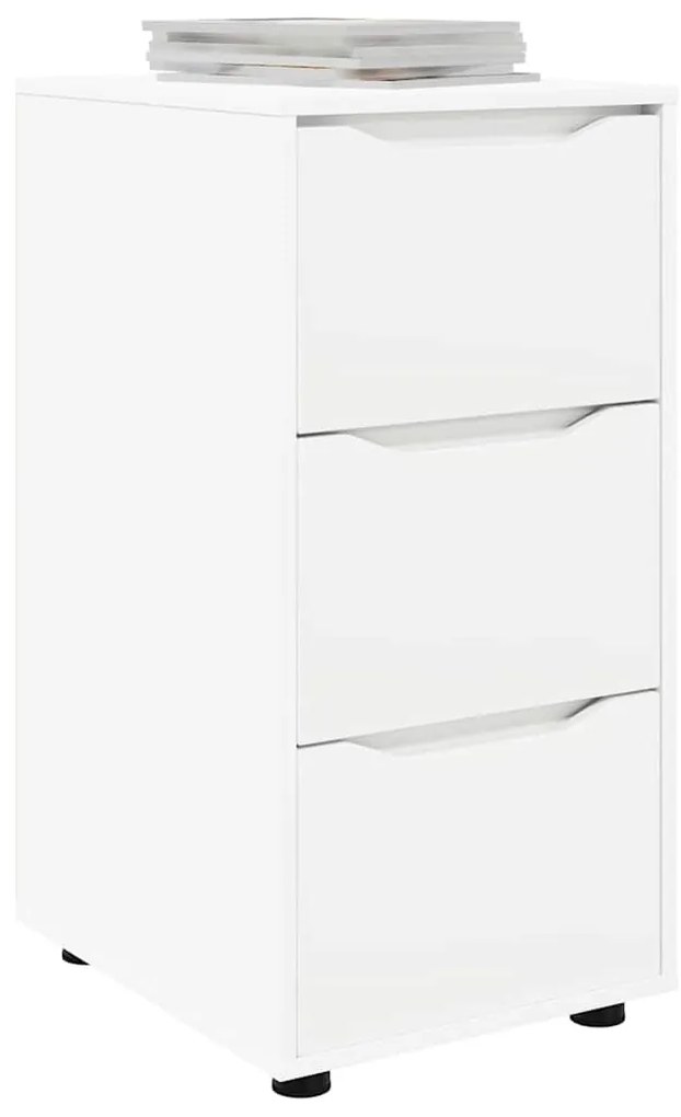 Tárolószekrény Fehér 40 x 48 x 81 cm Faanyag