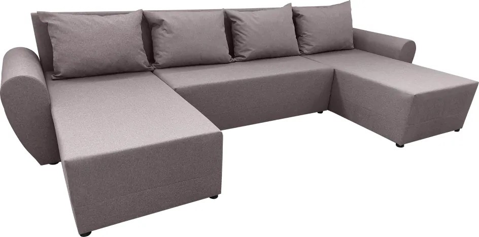 Univerzális ülőgarnitúra, szürkésbézs Taupe, DAKAR NEW U