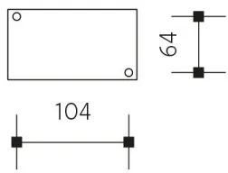 LED Kültéri fali lámpa NATURA LED/12W/230V 4000K IP65 barna/antracit
