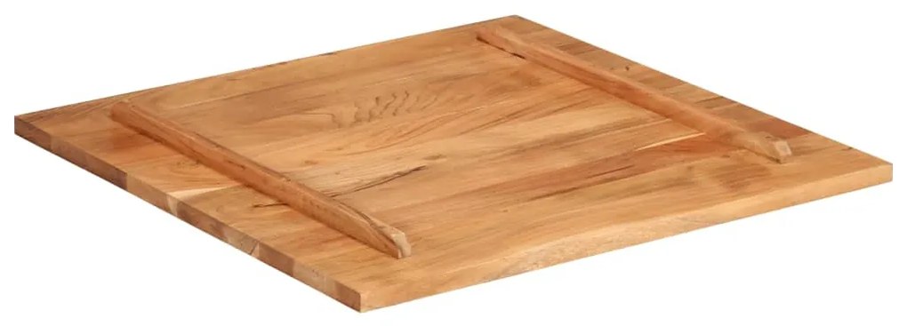 tömör akácfa asztallap 25-27 mm 80 x 80 cm