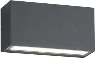 TRIO 226960242 TRENT Modern Kültéri Fali Lámpa Antracit LED IP44