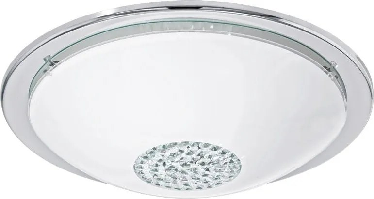 EGLO 93778 GIOLINA Ufo Lámpa Fehér, Króm, Átlátszó LED IP20