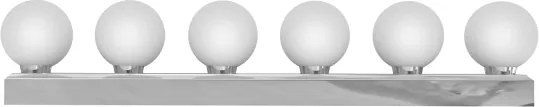 Open Design OR85693 - MERINO fali lámpatest 6xG9/8W/230V 61 cm IP44 fényes króm