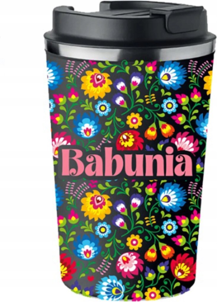 Prémium thermo bögre Nagymama ajándék nagyinak 350ml KT_219_cz