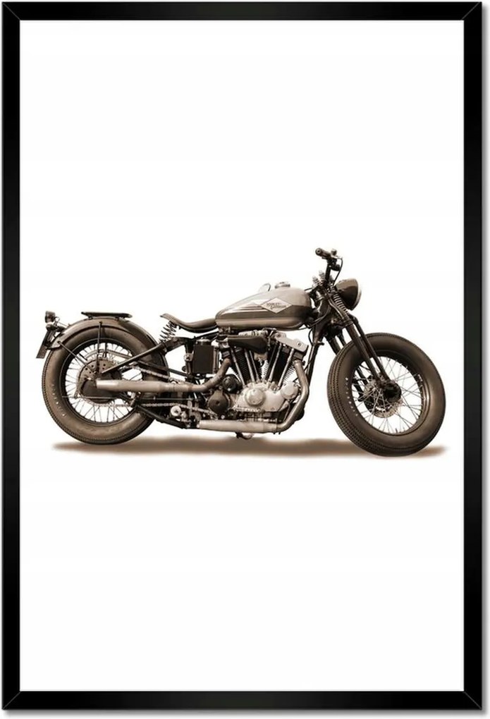 Poszterek keretben 40x60 Harley Davidson Motorkerékpár