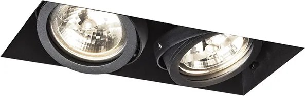 RENDL ELECTRA II černá 12V LED G53 2x15W