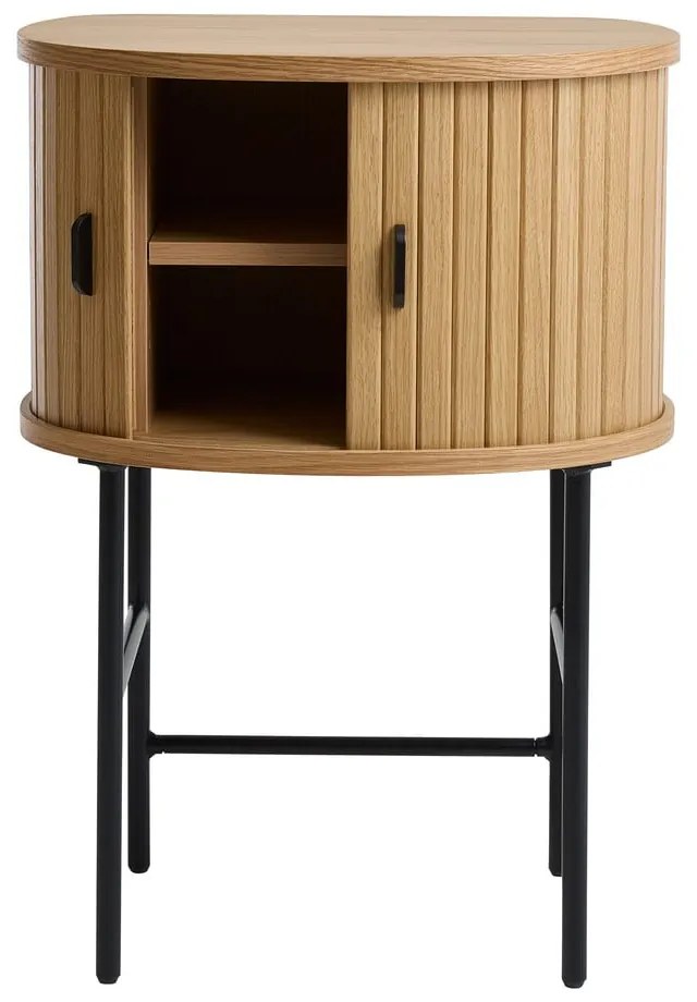 Natúr színű éjjeliszekrény Nola – Unique Furniture