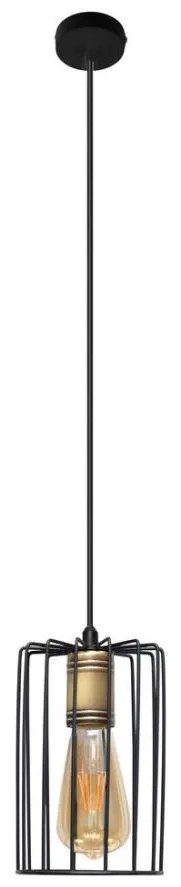 Csillár zsinóron FARGO 1xE27/15W/230V