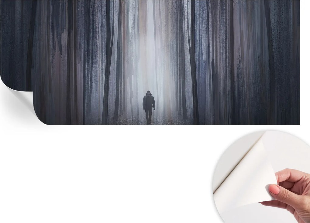 Fotótapéta Fali tapéta Hálószobába és Nappaliba Erdei csend 250x104 cm