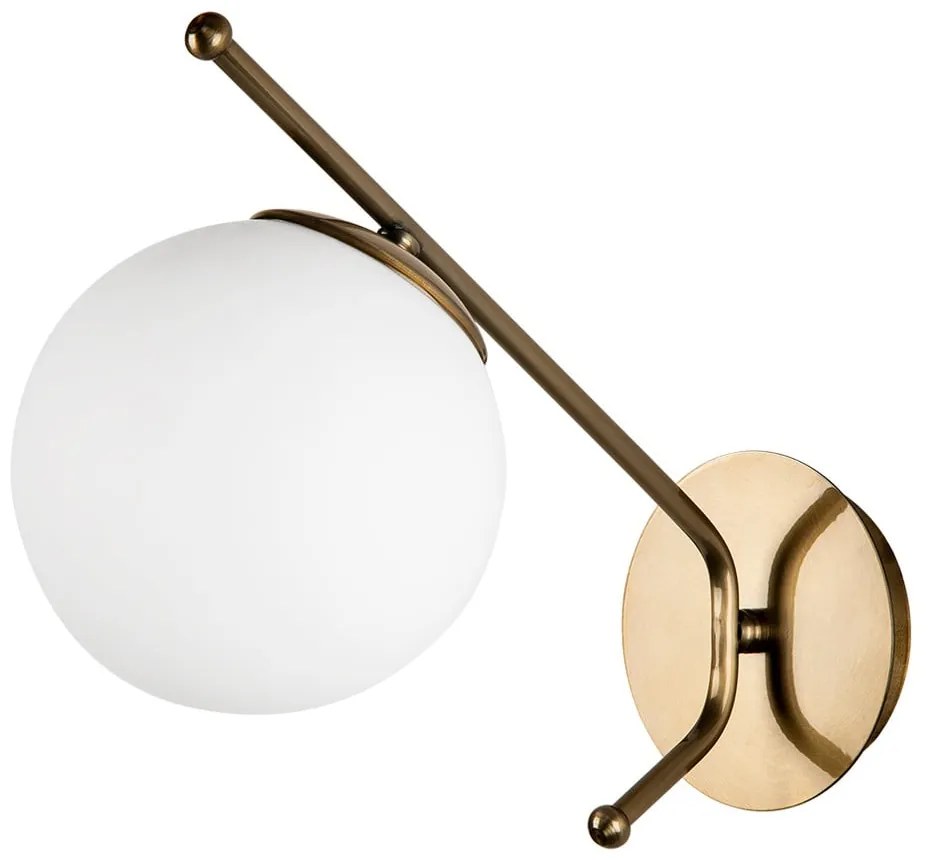 Star aranyszínű fali lámpa, magasság 31 cm - Squid Lighting