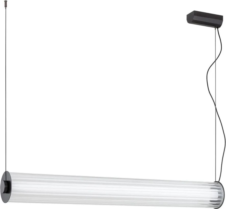 ARGON 8628 HAMPTON Modern Led Függesztett Lámpa Átlátszó, Titán LED IP20