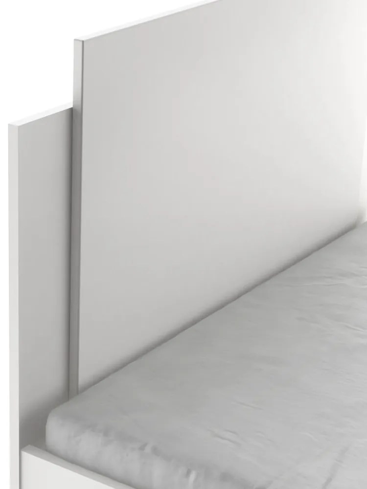 Life egy/kétszemélyes ágy 90x200cm Matt fehér N