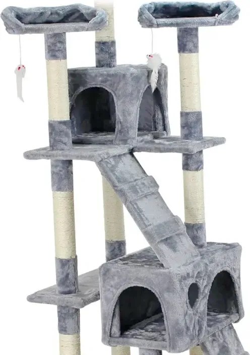 Kaparófa macskáknak Hawaj 170 cm antracit