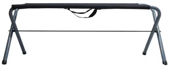 Összecsukható kempingpad fekete/szürke