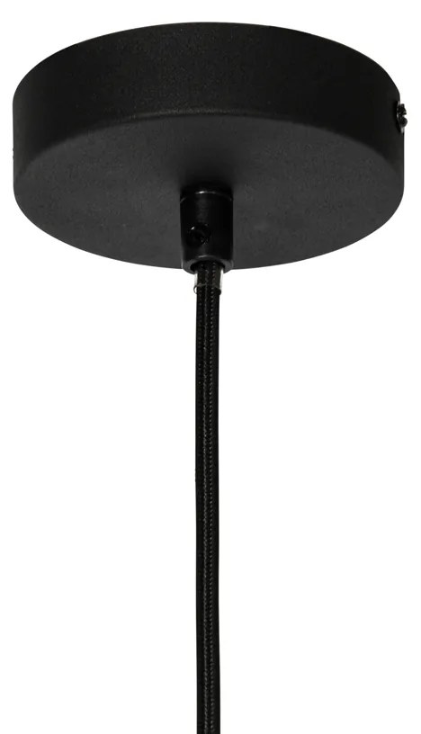 Modern lógólámpa fekete - Cloth