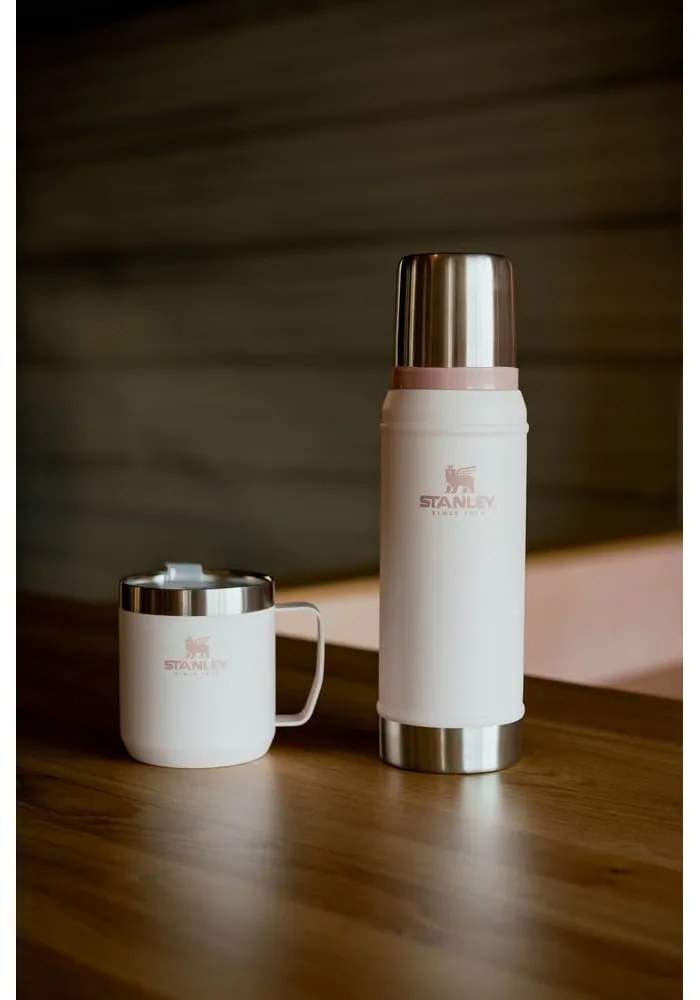 Világos rózsaszín rozsdamentes acél termosz 750 ml Legendary Classic Rose Quartz – Stanley