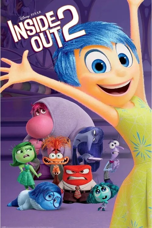 Plakát Inside Out 2