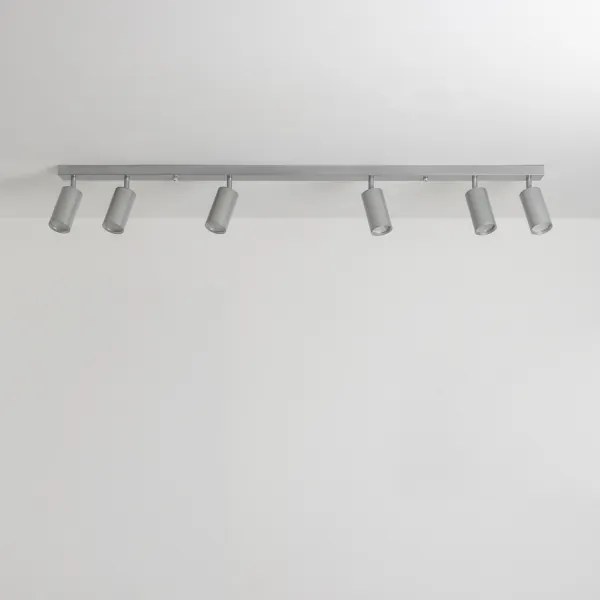 Brilagi - Fürdőszobai spotlámpa SELE 6xGU10/30W/230V IP44 ezüst