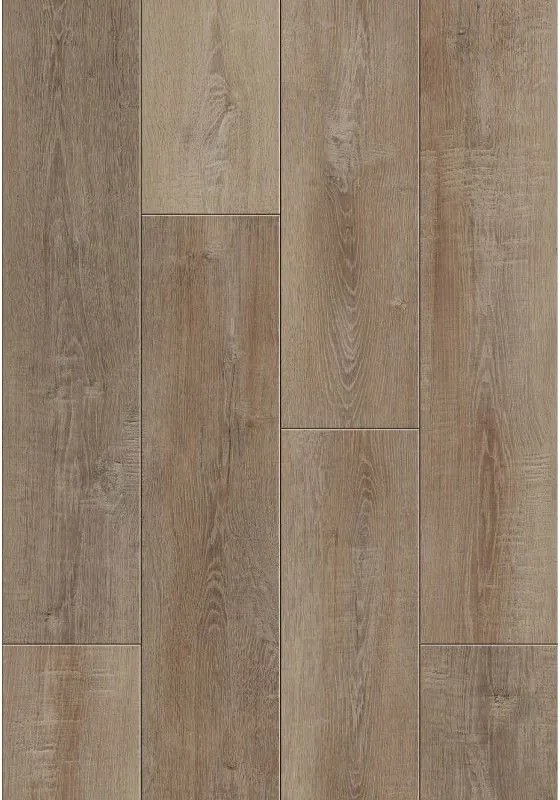 Mexen Windsor 1240 x 182 mm-es vinil panelek SPC 6,5 mm, IXPE 1,5 mm alátét, 4 V-fuga, Tölgy - F1016-1240-182-505-4V1-01