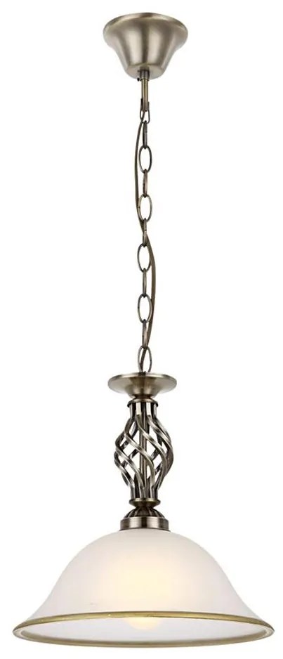 Brilagi - NOSTALGIA láncos csillár 1xE27/60W/230V