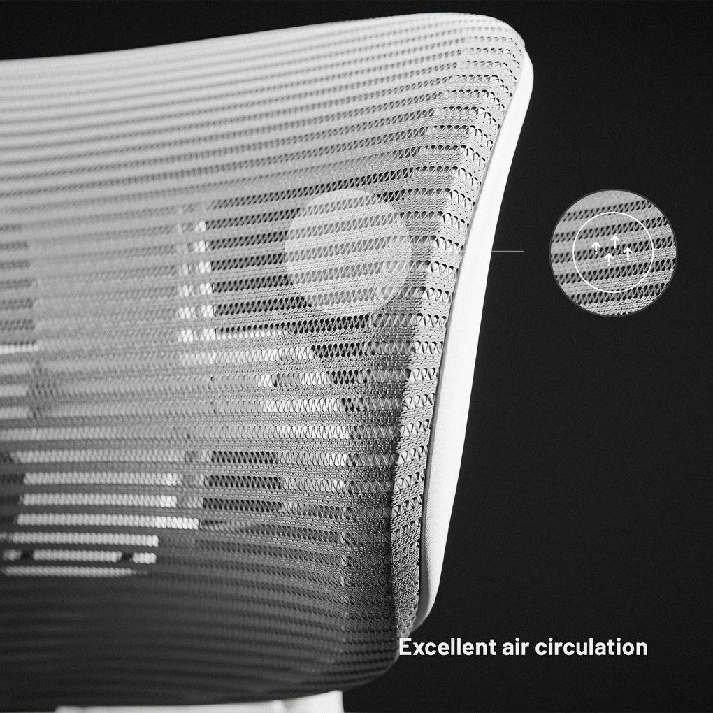 Ergonomikus irodai szék világosszürke Diablo V-Light