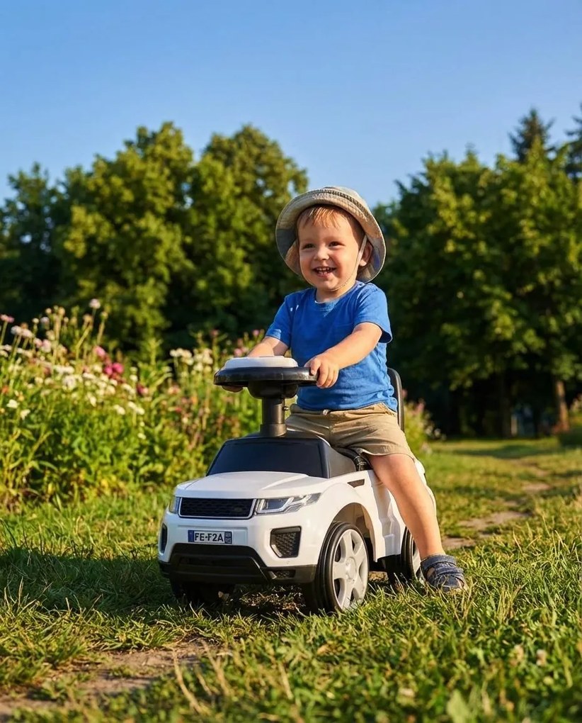 Baby Mix Prime SUV bébitaxi fehér bőrből