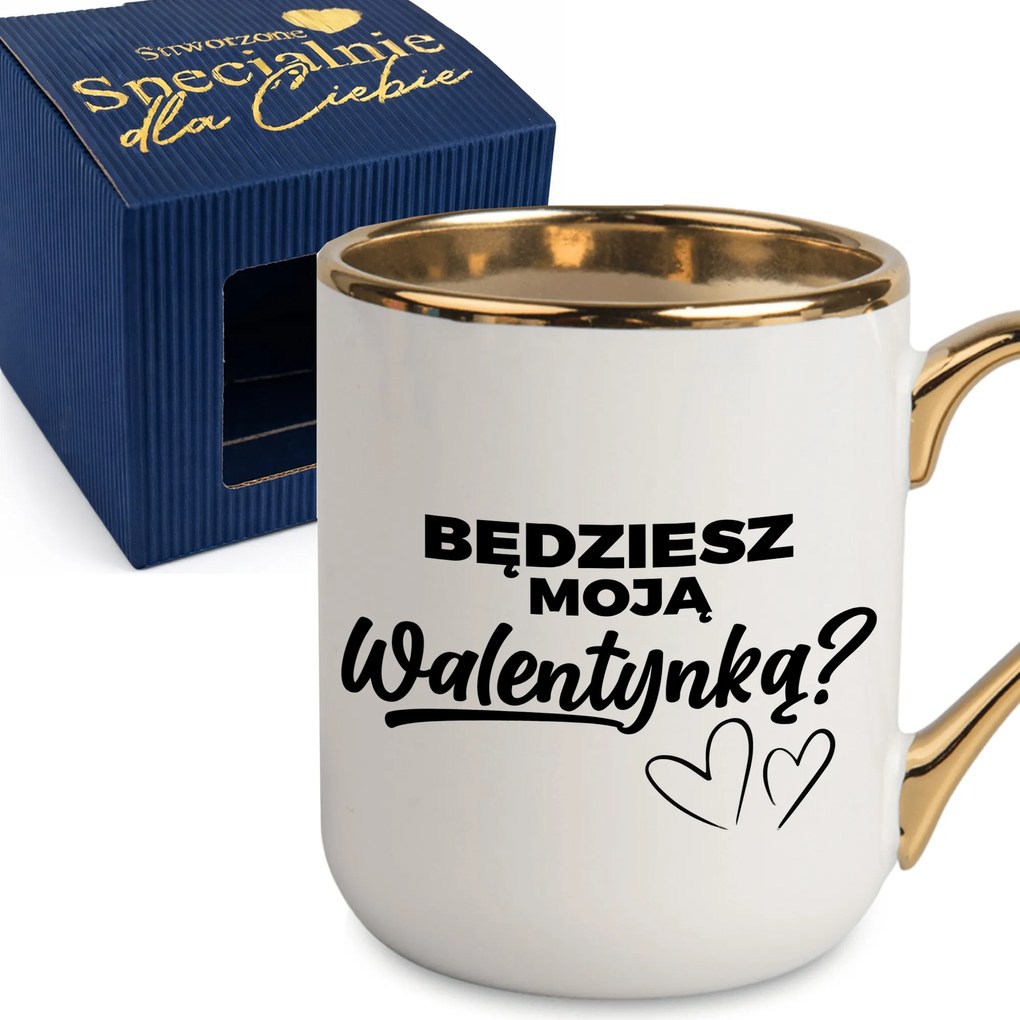 Bögre Elegáns Ajándék Valentin Nap Évforduló Te leszel az én Valentin-napom? Csomag