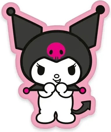 Hello Kitty Kuromi 3D formapárna, díszpárna 40 cm