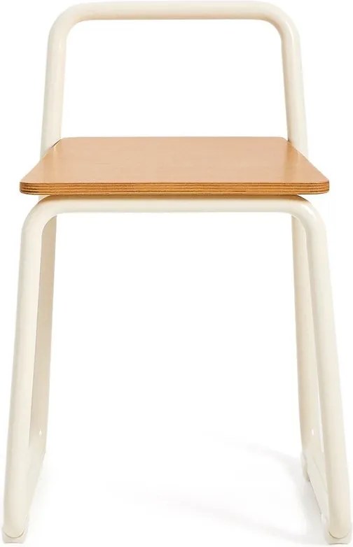 Bézs fém gyerek szék Tinn – Kave Home