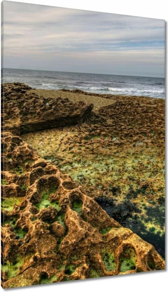 Vászonkép 80x120 Hegyi strand