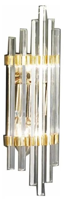 Kolarz 0342.62S.3 - Fali lámpa ONTARIO 2xE14/40W/230V 31 cm 24K arany