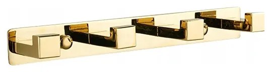 Mexen négyszeres törölköző akasztó, arany - 709264-50