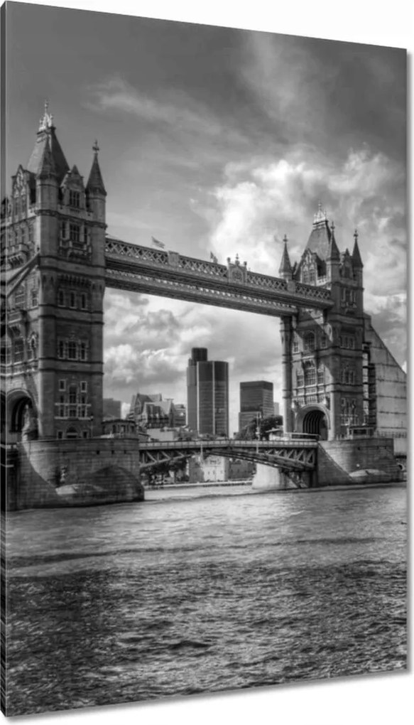 Vászonkép 80x120 Híd a Temzén