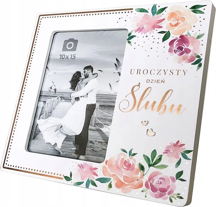 Képkeret Ünnepi Esküvő Nap 19x19cm