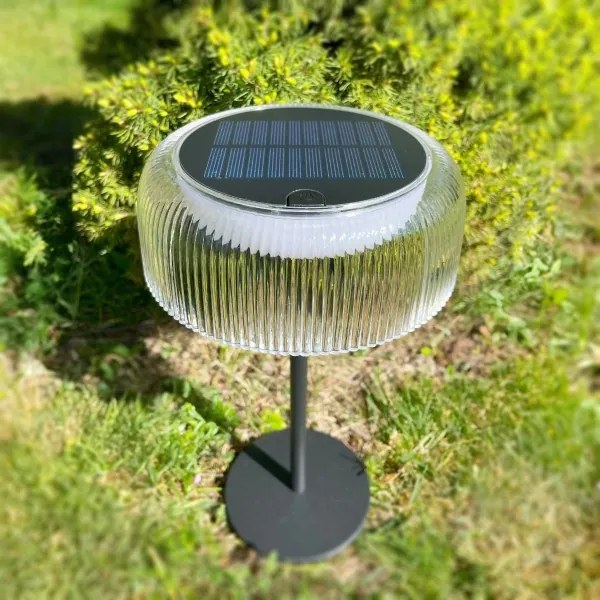 Zuma Line DT33111-LED solar lámpa BLUET LED/2,5W/2000mAh IP44 fekete