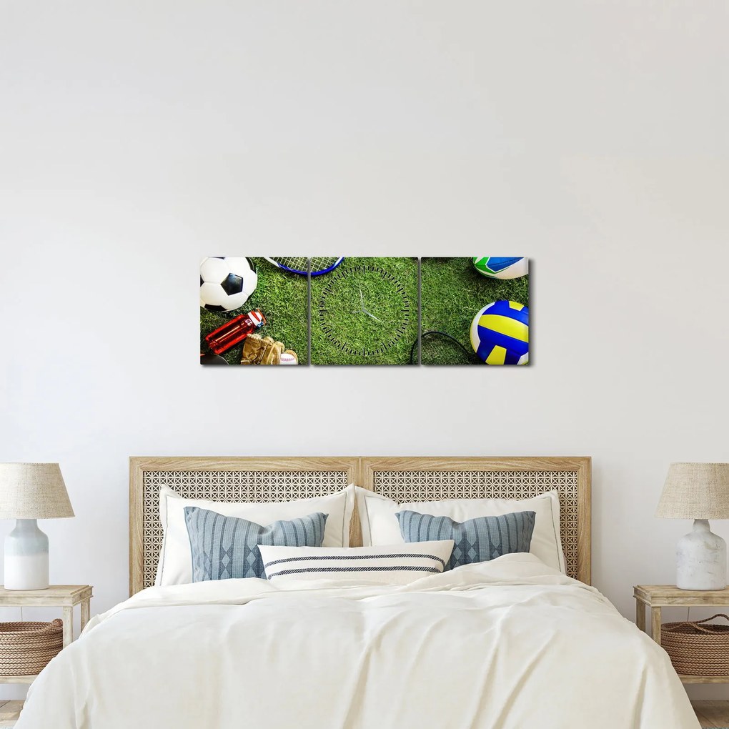 Kép - Sport (órával) (90x30 cm)